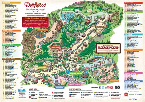 Dollywood Printable Map